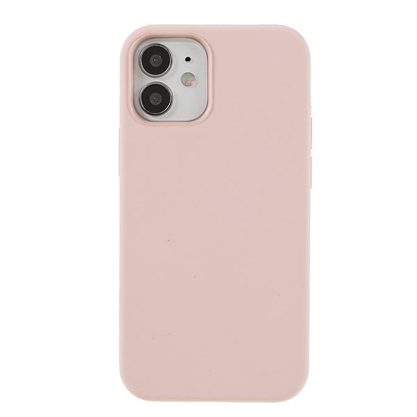 iPhone 12 Mini Suojakuori (TPU mikrokuituvuorattu) - Pinkki