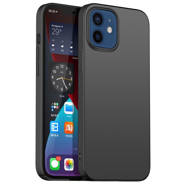 iPhone 12 Mini Suojakuori (PC) - Musta