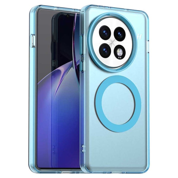 OnePlus 13 Suojakuori (PC+TPU+PET, MagSafe) - Sininen