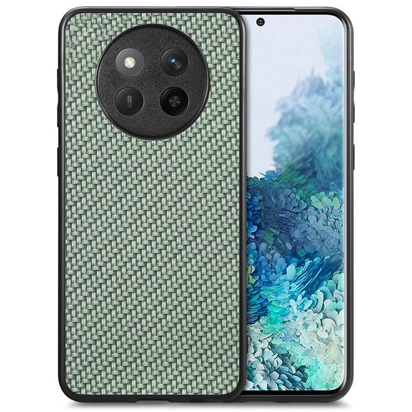 Honor Magic7 Lite Suojakuori (Carbon Fiber Texture) - Vihre&auml;