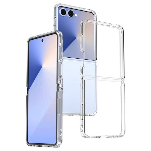 Samsung Flip 7 Suojakuori (TPU + Acrylic) - Kirkas