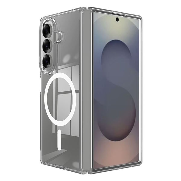 Samsung Fold 7 Suojakuori (TPU + Acrylic + MagSafe) - Kirkas