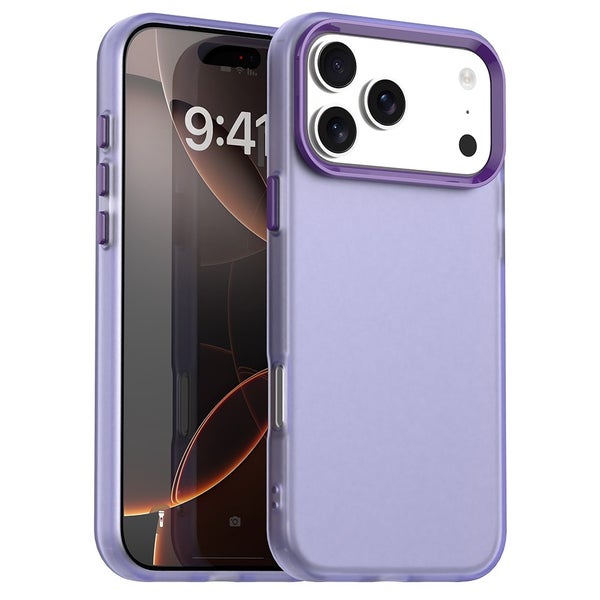 iPhone 17 Pro Suojakuori (PC + TPU + PET) - Liila
