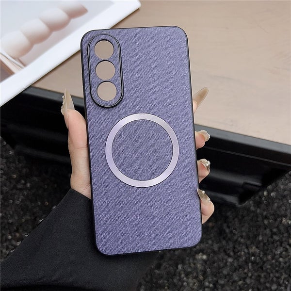 Oneplus Nord 5 Suojakuori (TPU + Cloth, MagSafe) - Liila