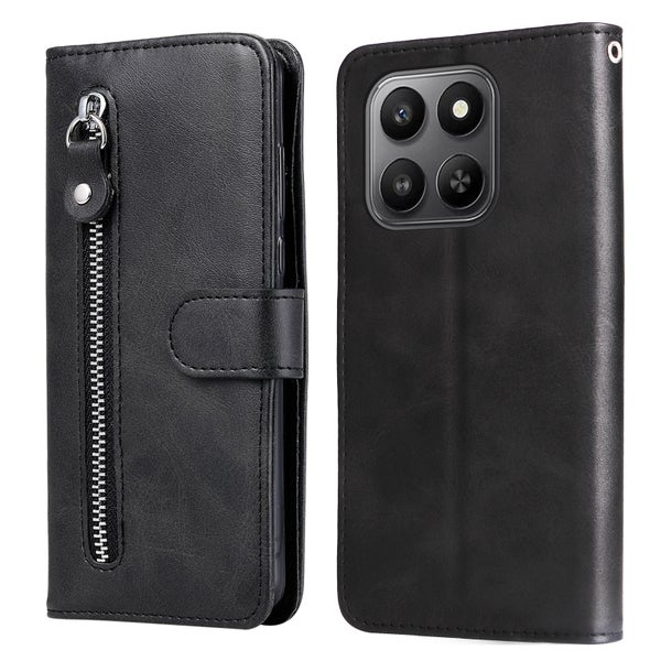 Honor 400 Smart Suojakotelo (Zipper Pocket) - Musta