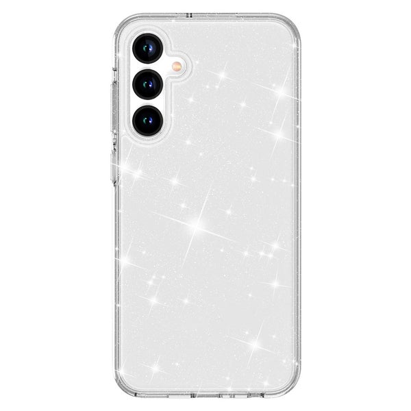 Samsung A36 / A56 Suojakuori (TPU+PC, AMORUS) - Kimalteleva valkoinen