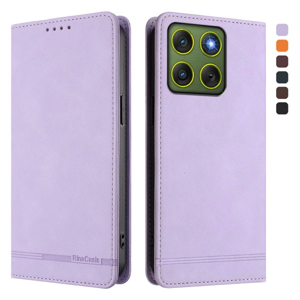 Motorola Edge 70 Suojakotelo (RINACASIS, RFID Blocking) - Liila