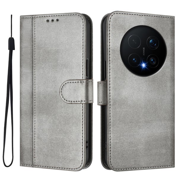 Honor Magic 8 Pro Suojakotelo (Retro Texture) - Harmaa