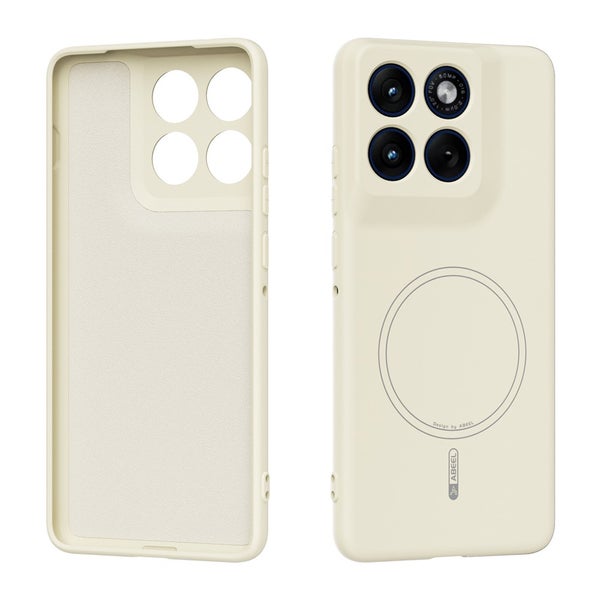 Motorola Edge 70 Suojakuori (ABEEL, Liquid Silicone) - Beige