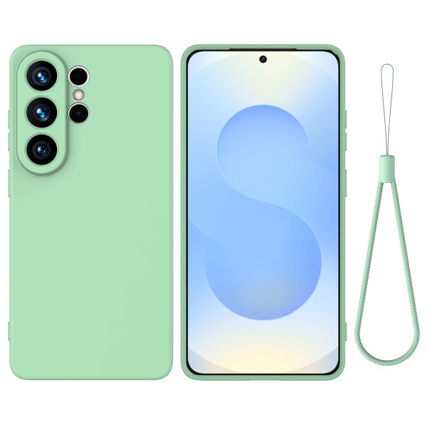 Samsung S26 Ultra Suojakuori (Silikoni) - Vihre&auml;