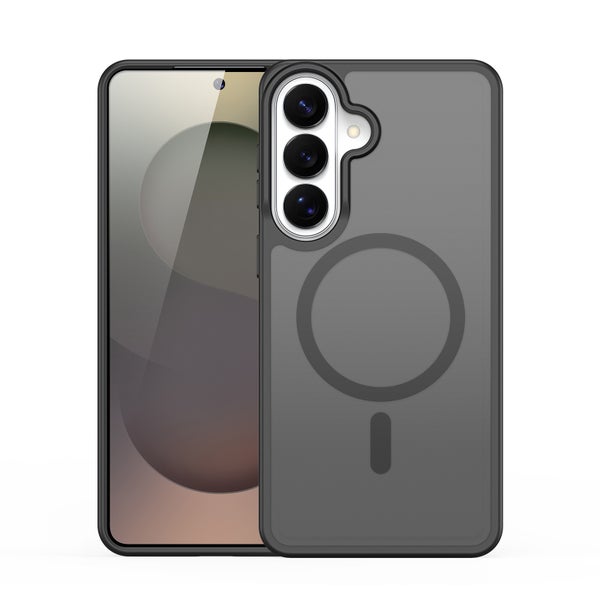 Samsung S26+ Suojakuori (TPU + PC, Magnetic) - Musta