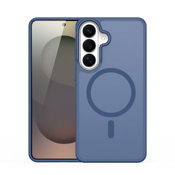 Samsung S26+ Suojakuori (TPU + PC, Magnetic) - Sininen