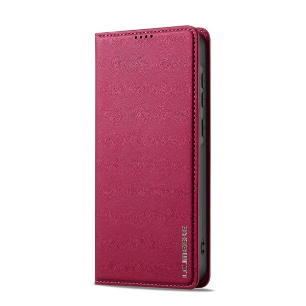 Samsung S26 Suojakotelo (LC.IMEEKE, PU-nahka) - Punainen