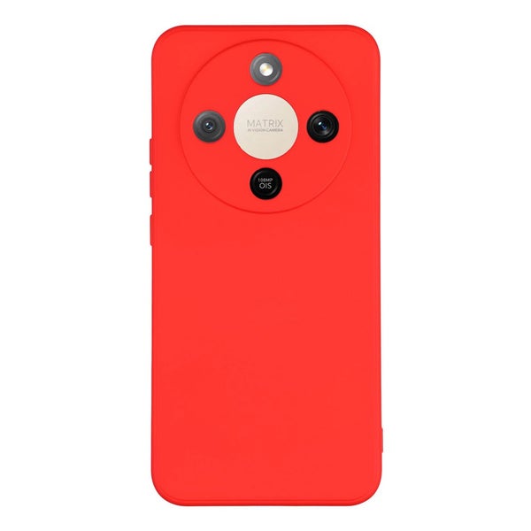 Honor Magic 8 Lite Suojakuori (TPU) - Punainen