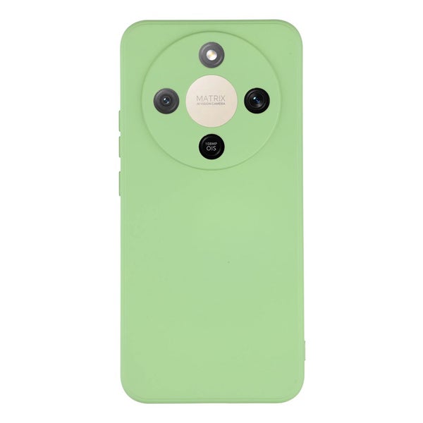 Honor Magic 8 Lite Suojakuori (TPU) - Vaaleanvihre&auml;