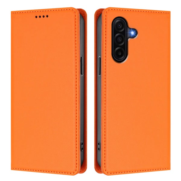 Samsung A57 Suojakotelo (RFID Blocking) &ndash; Oranssi