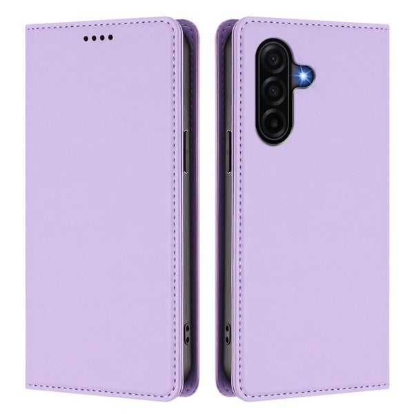 Samsung A57 Suojakotelo (RFID Blocking) &ndash; Vaalea liila