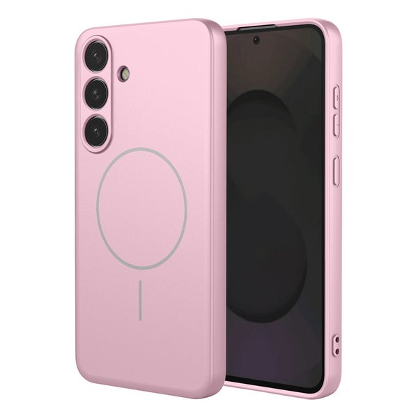 Samsung S25 FE Suojakuori (TPU, Magnetic) - Pinkki