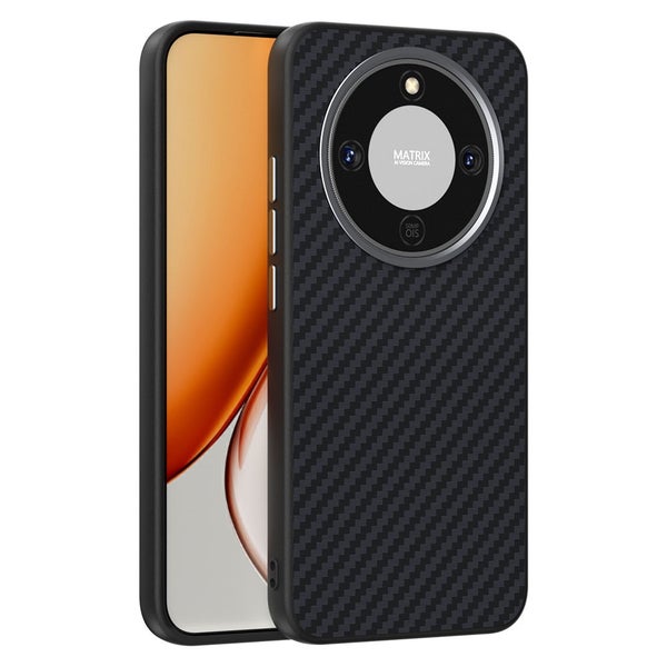 Honor Magic 8 Lite Suojakuori (Carbon Fiber Textured, ABEEL) - Musta