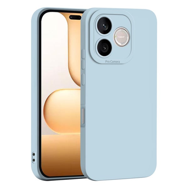 Honor 600 Lite Suojakuori (TPU) - Vaaleansininen