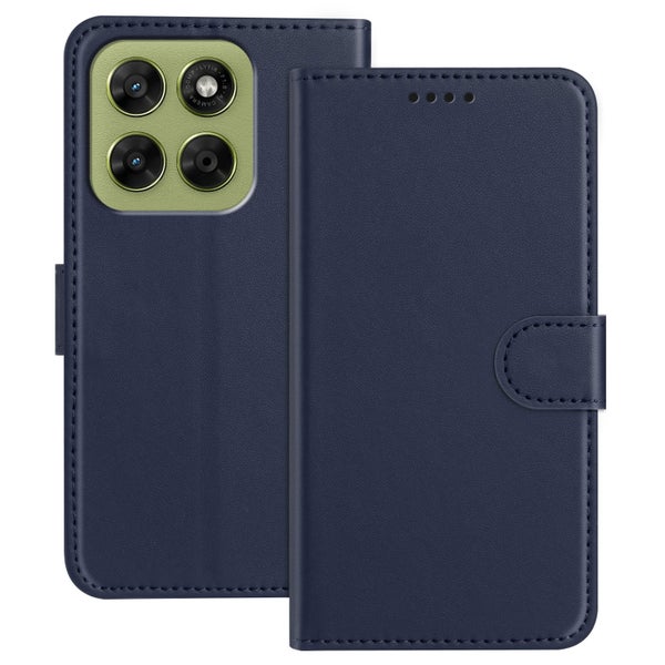 Motorola G37 / G37 Power / G47 Suojakotelo (Solid Color) - Sininen