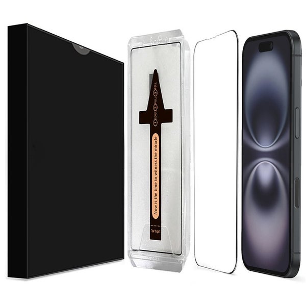 iPhone 16 Plus Panssarilasi asennusty&ouml;kalulla