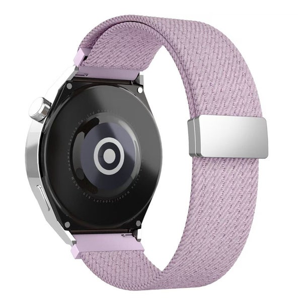 Nylonranneke (22mm) s&auml;&auml;dett&auml;v&auml; joustava ranneke - Vaalea liila