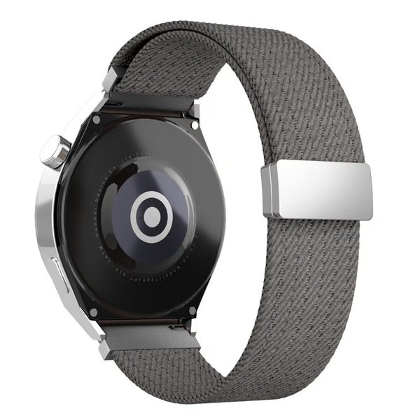 Nylonranneke (20mm) s&auml;&auml;dett&auml;v&auml; joustava ranneke - Harmaa