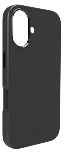 iPhone 17 PURO Icon Mag Pro Liquid Silicone suojakuori &ndash; Mattamusta