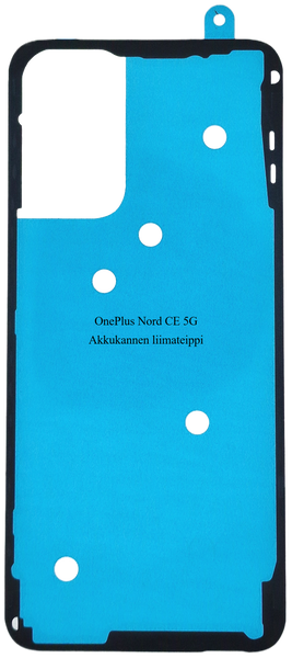 OnePlus Nord CE 5G Akkukannen liimateippi - Alkuper&auml;inen
