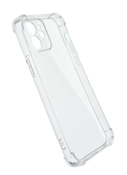 iPhone 12 Suojakuori (TPU) - L&auml;pin&auml;kyv&auml; (kirkas)