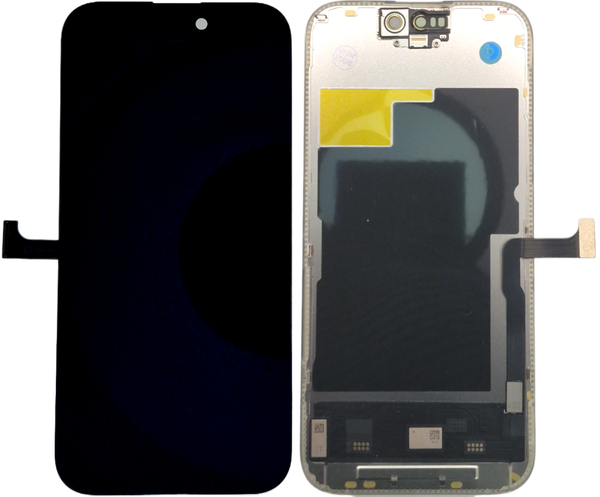iPhone 15 Pro N&auml;ytt&ouml; - Soft OLED 120Hz (Self Service support)