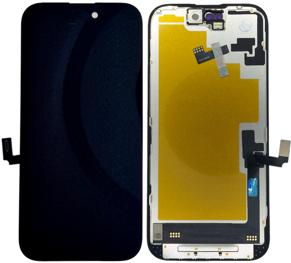 iPhone 16 N&auml;ytt&ouml; (Tarvike) - Soft OLED