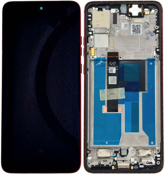 Motorola Edge 50 Neo 5G N&auml;ytt&ouml; + Runko - Poinciana