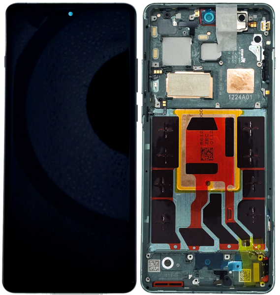 OnePlus 12 N&auml;ytt&ouml; + Runko (Alkuper&auml;inen) - Flowy Emerald