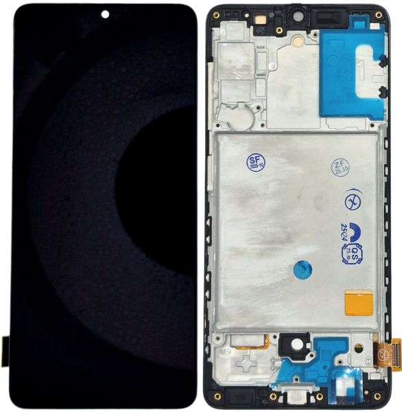 Samsung Galaxy A41 N&auml;ytt&ouml; + Runko (Incell) - Tarvike