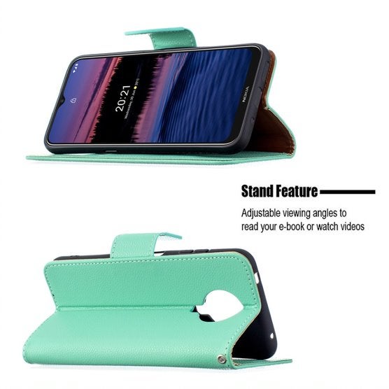 Nokia G10/G20 Suojakotelo - Vihre&auml;