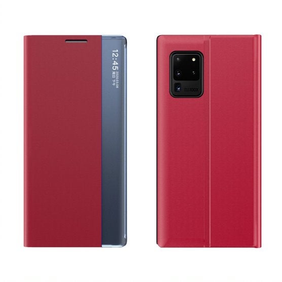 Samsung A72 Suojakotelo - Punainen ikkunalla