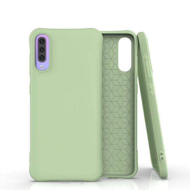 Samsung A70 TPU-puhelinsuoja -Vaaleanvihre&auml;